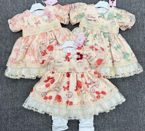 Miniature Robe et ensemble pour bébé fille