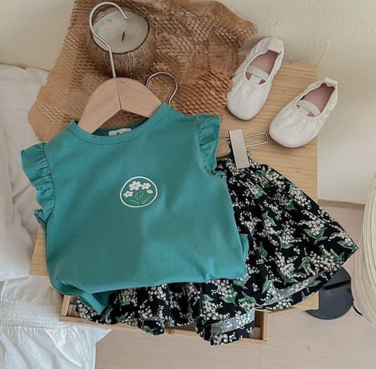 Miniature Robe et ensemble pour bébé fille