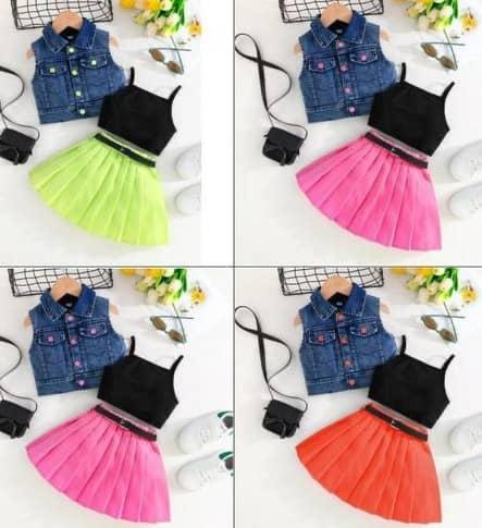 Miniature Robe et ensemble pour bébé fille